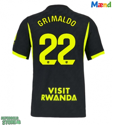 Atletico Madrid Alejandro Grimaldo #22 Replika Udebanetrøje 2026-27 Kortærmet